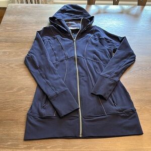 Athleta tunic zip up sweatshirt